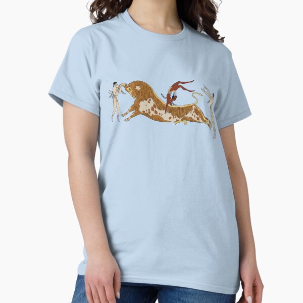 Item preview, Illustration: Bull-leaping fresco, Palace of Knossos. designed and sold by archaeologyart.