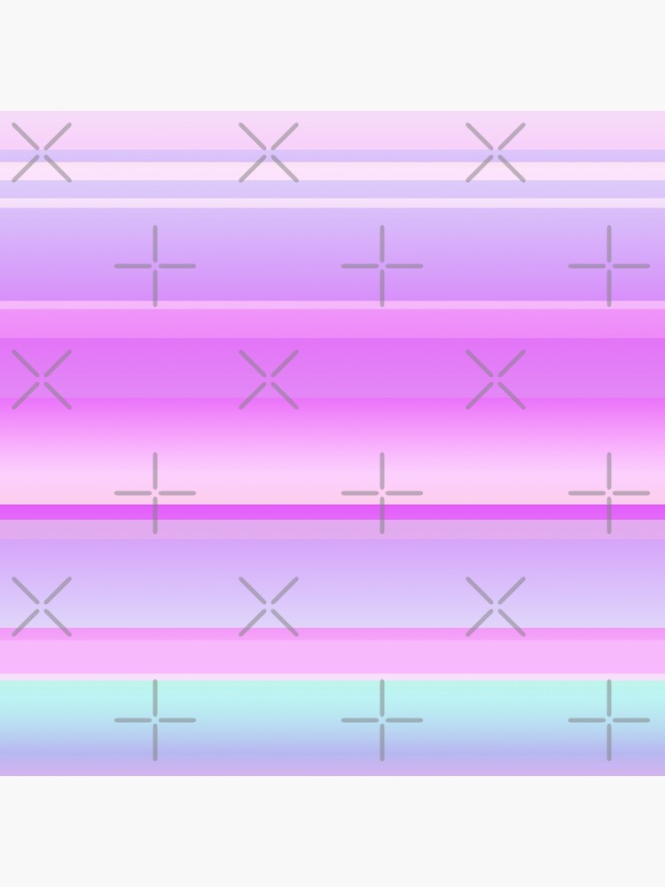 "Pastel lavender color palette pastel lavender striped" Poster for