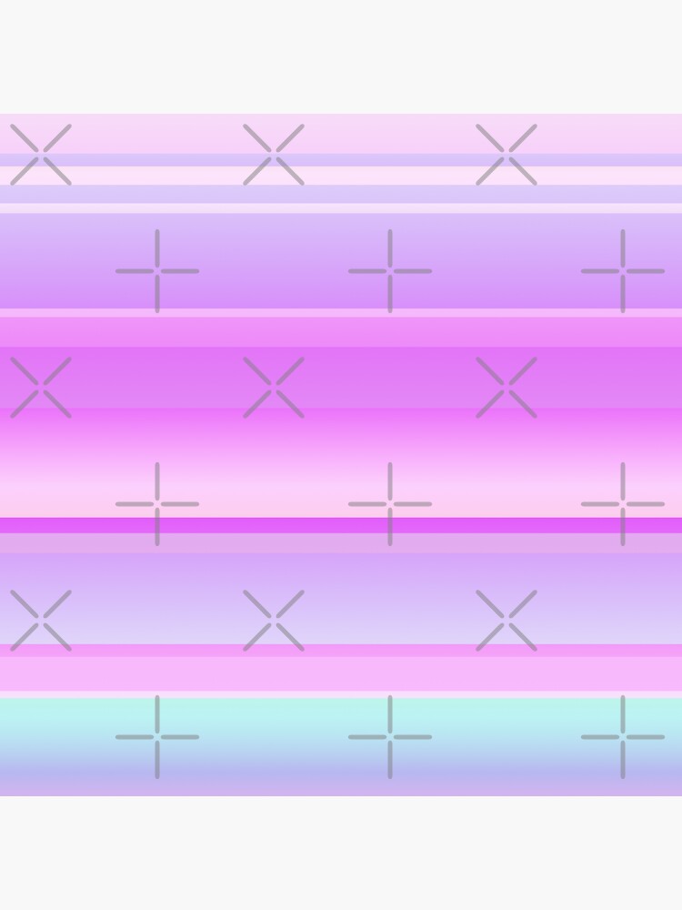 "Pastel lavender color palette pastel lavender striped" Sticker for