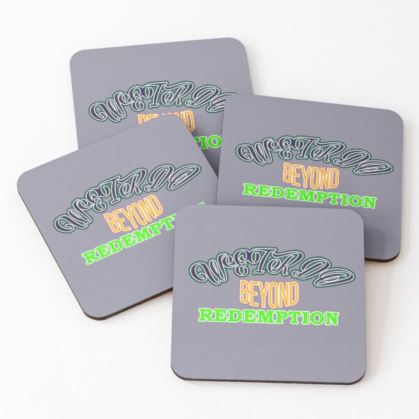 Item preview, Weirdo beyond redemption 04 aesthetic multi-color letters text design by Code03 designed and sold by Code03.