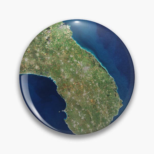 Item preview, Puglia, Italy from space designed and sold by Raureif.