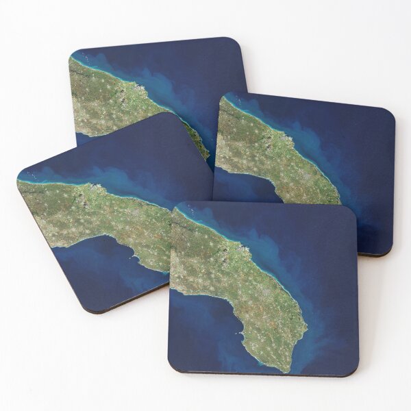 Item preview, Puglia, Italy from space designed and sold by Raureif.