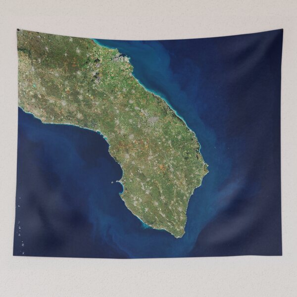 Item preview, Puglia, Italy from space designed and sold by Raureif.
