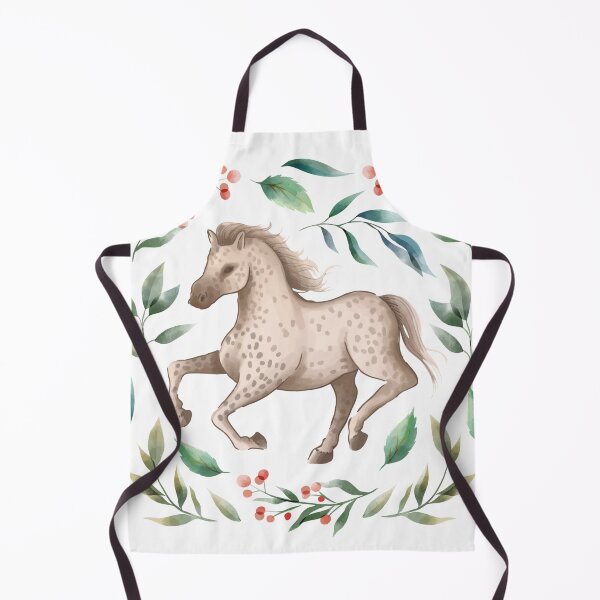 Item preview, Horse Art - Cute Horse Ride Free With Flowers designed and sold by KaylaStudio.