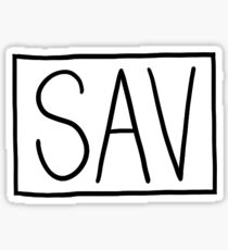 SAV- Savannah, GA Airport Code Sticker