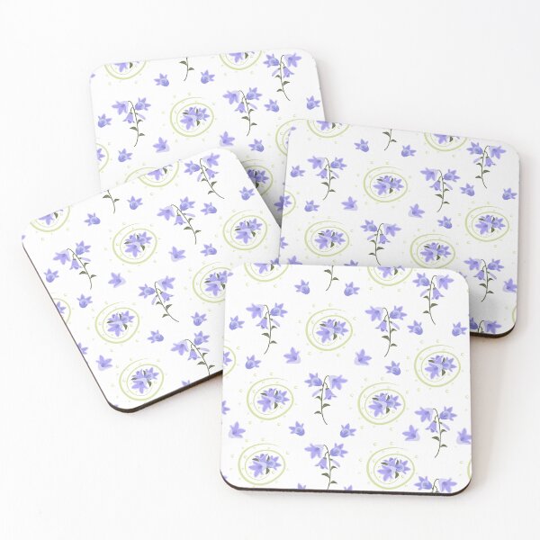 Item preview, Bellflower seamless pattern designed and sold by OM-lova.