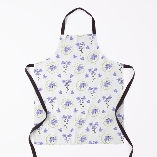 Item preview, Bellflower seamless pattern designed and sold by OM-lova.