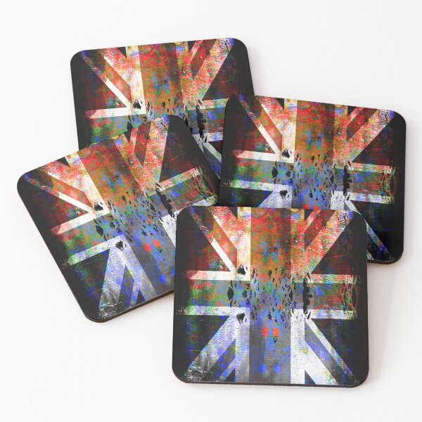 Item preview, Abstract Union Jack artwork  designed and sold by TipTopTapo.
