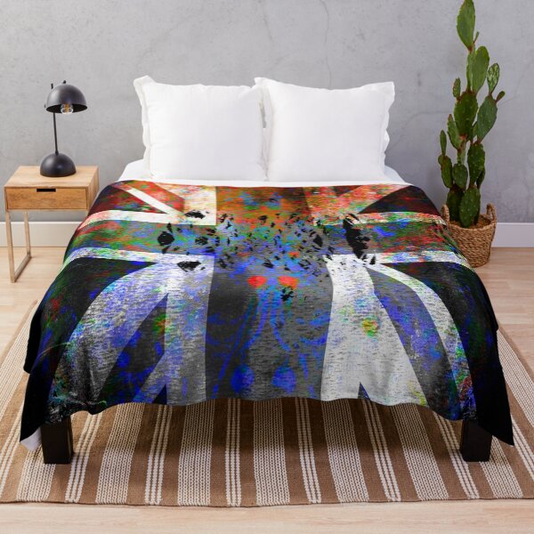 Item preview, Abstract Union Jack artwork  designed and sold by TipTopTapo.