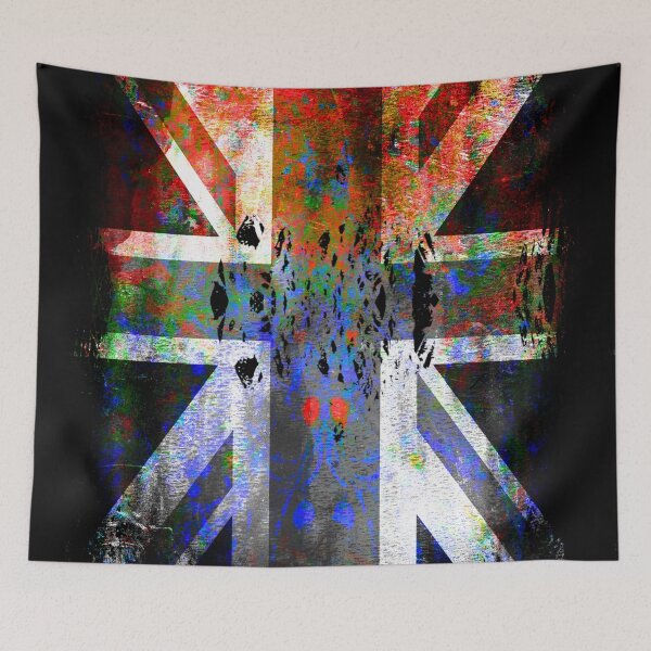 Item preview, Abstract Union Jack artwork  designed and sold by TipTopTapo.