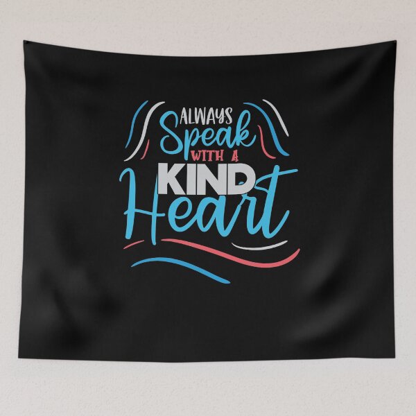 Item preview, Always Speak With Kind Heart ESL Teacher Women Appreciation designed and sold by MadrigueraSM-.