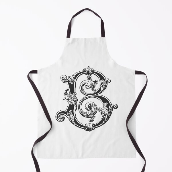 Item preview, Antique Letter B Monogram [dark] designed and sold by silver6press.