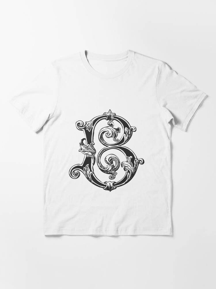 Antique Letter L Monogram [light] Essential T-Shirt for Sale by  silver6press