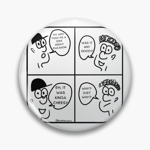 Item preview, Macaroni Dad Joke Comic- BigNoseComics designed and sold by BigNoseComics.