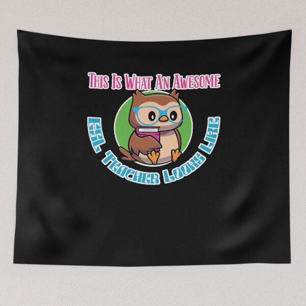 Item preview, Awesome ESL Teacher Teaching ELL Student Women Appreciation designed and sold by MadrigueraSM-.