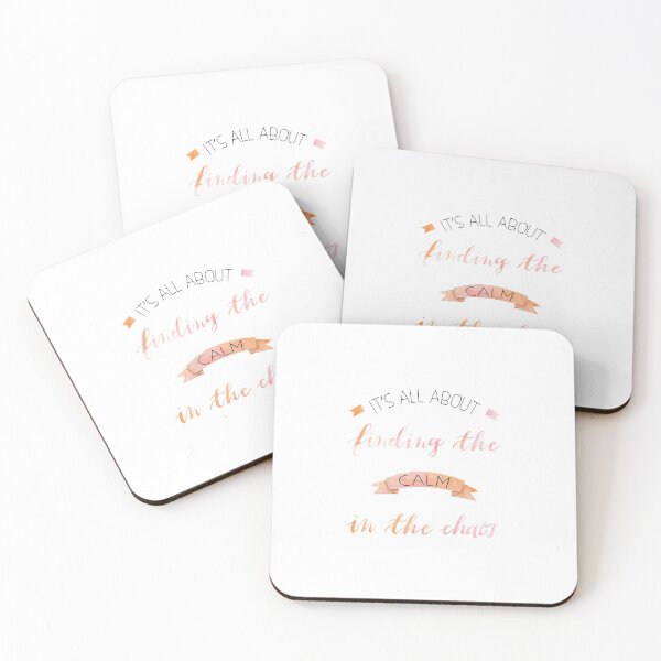 Item preview, It's All About Finding The Calm In The Chaos. designed and sold by Vixy of the Deep.