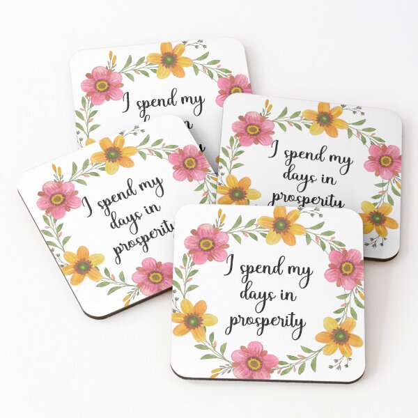 Item preview, Spend My days in Prosperity | Job 36:11 designed and sold by hergracediary.