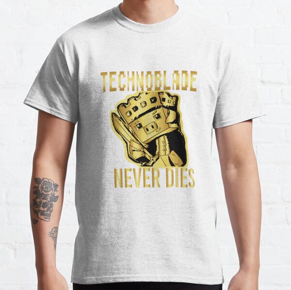 Technoblade Never Dies r Alex King Pig Fan Tee Unisex T-Shirt