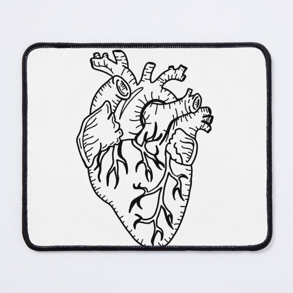 Item preview, Heart (Organ) Tattoo designed and sold by squishteacher.