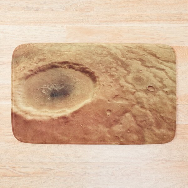 Item preview, Perspective view of crater in Aonia Terra (Mars) designed and sold by Raureif.