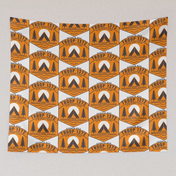 Item preview, Unofficial patch of Scout Troop 1372 designed and sold by dkmfirecracker.