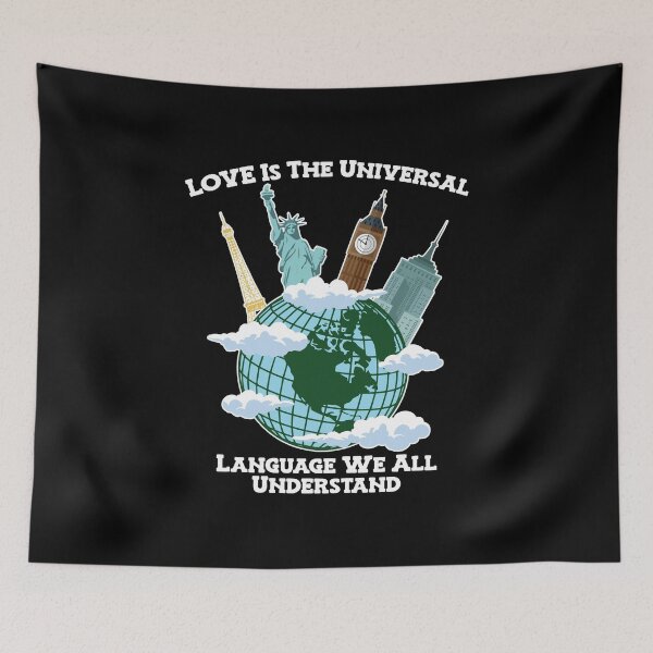 Item preview, Cute Love Is The Universal Language Team ESL Teacher Women designed and sold by MadrigueraSM-.