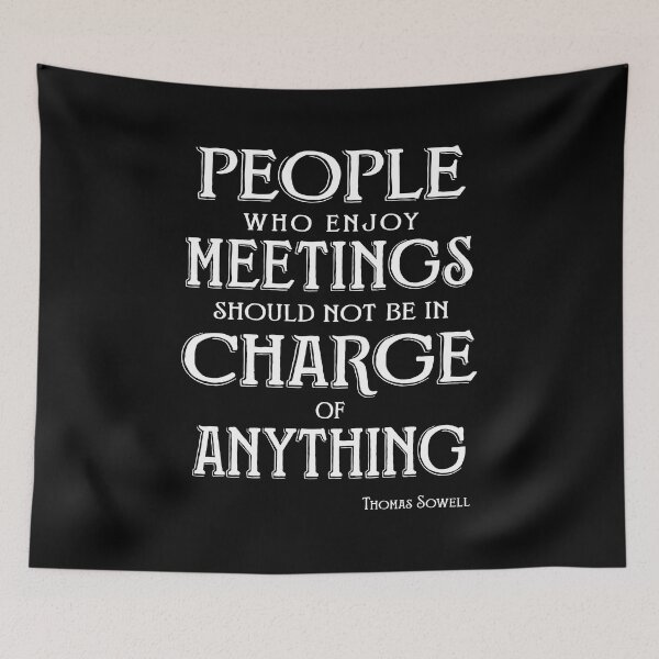 Item preview, MEETINGS - WHITE designed and sold by Delapits.