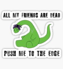 Pegatina Xo Tour Life - Lil Uzi Vert - Dinosaurio - Extinto