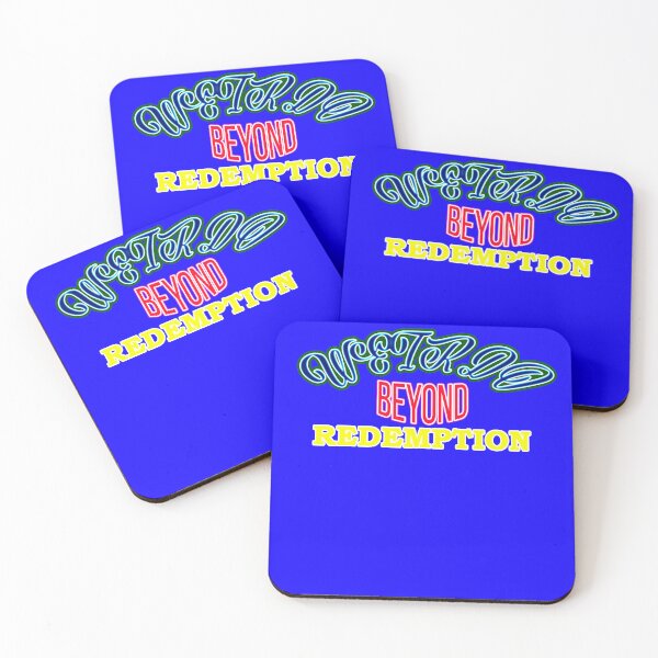Item preview, Weirdo beyond redemption 06 aesthetic multi-color letters text design by Code03 designed and sold by Code03.
