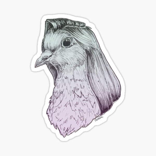 Item preview, I am a Pigeon designed and sold by Zoe Meeks.