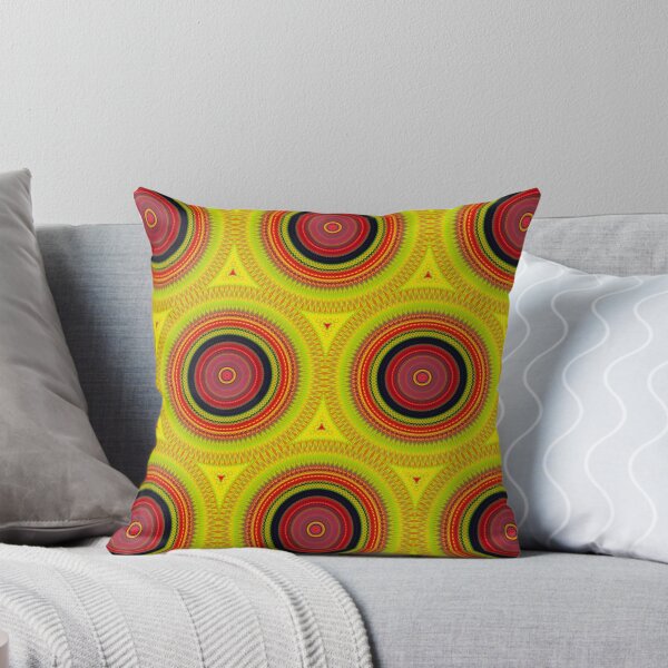Item preview, Abstract Boho Pattern Design Pillows Cushions - Home Furnishings - Interior Design designed and sold by Neolithic15.