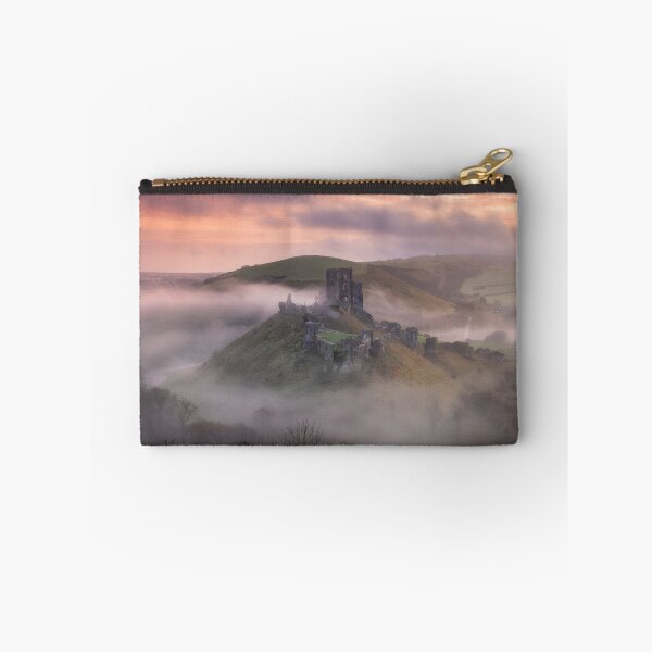 Item preview, Corfe Castle Misty Sunrise 2 designed and sold by Lenscraft by Robin Whalley.