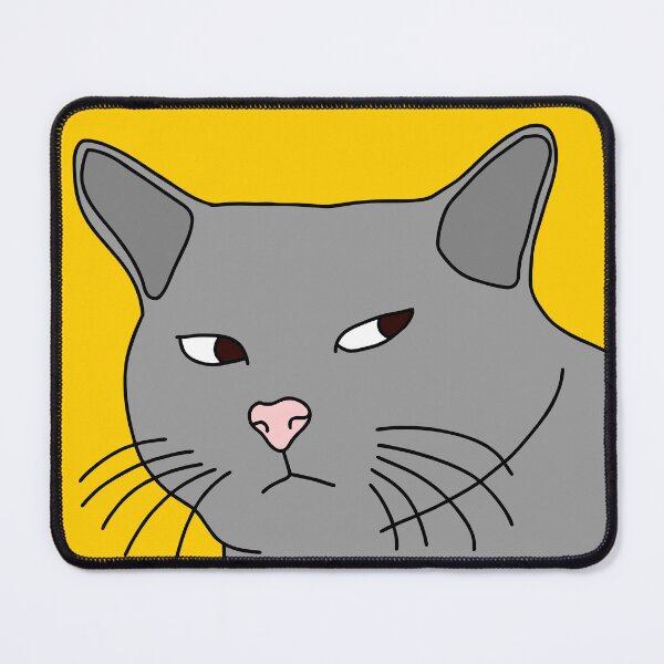 Item preview, suspicious cat designed and sold by Yeaha.