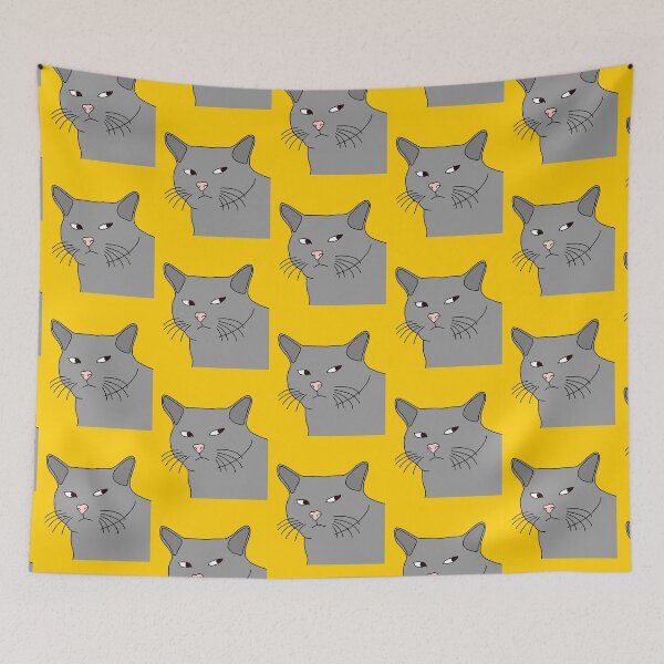 Item preview, suspicious cat designed and sold by Yeaha.