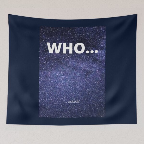 Item preview, Who...asked? designed and sold by AIfun135.