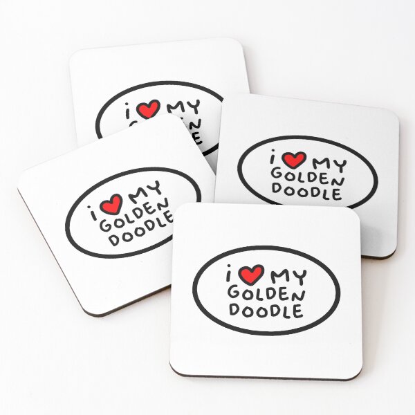 Item preview, I Love My Goldendoodle designed and sold by bold-concepts.