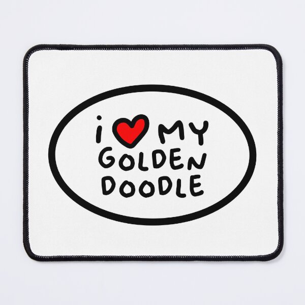 Item preview, I Love My Goldendoodle designed and sold by bold-concepts.