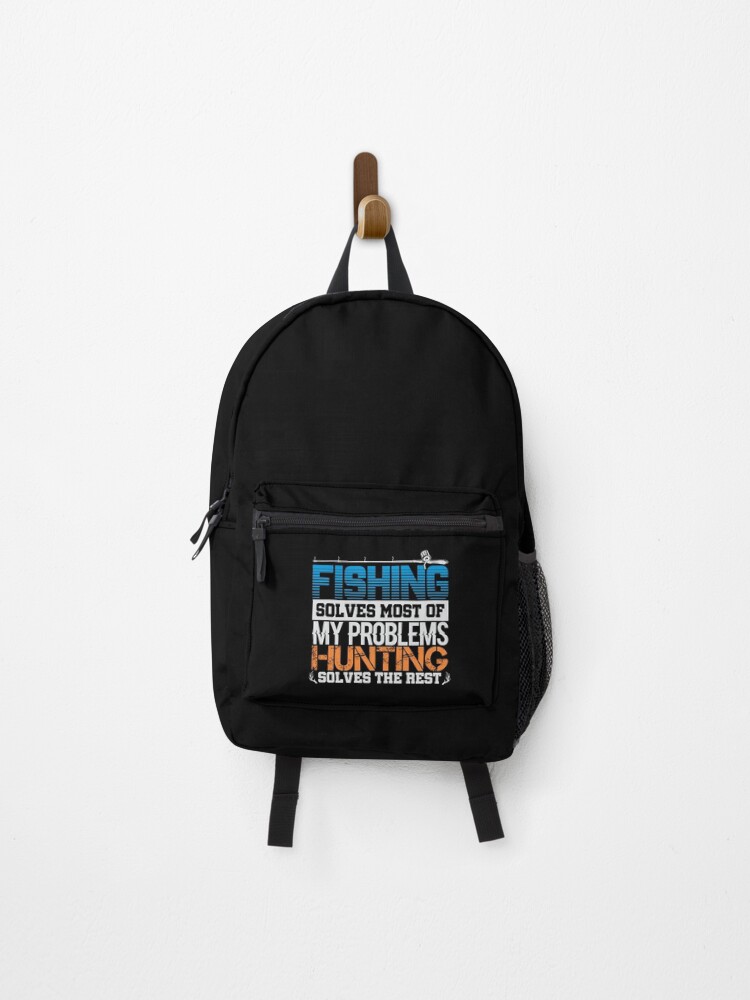 Thumbnail 1 of 3, Backpack, Fishing Hunting Problem Solver designed and sold by dwarfdavid.