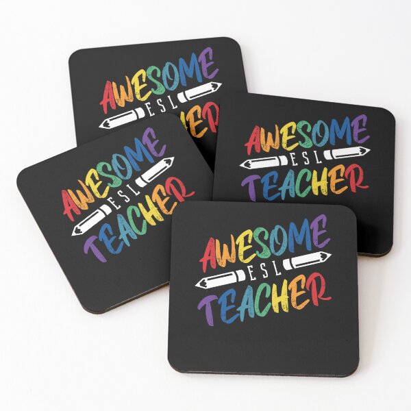 Item preview, Fun Awesome ESL Teacher Teaching Student Women Appreciation designed and sold by MadrigueraSM-.