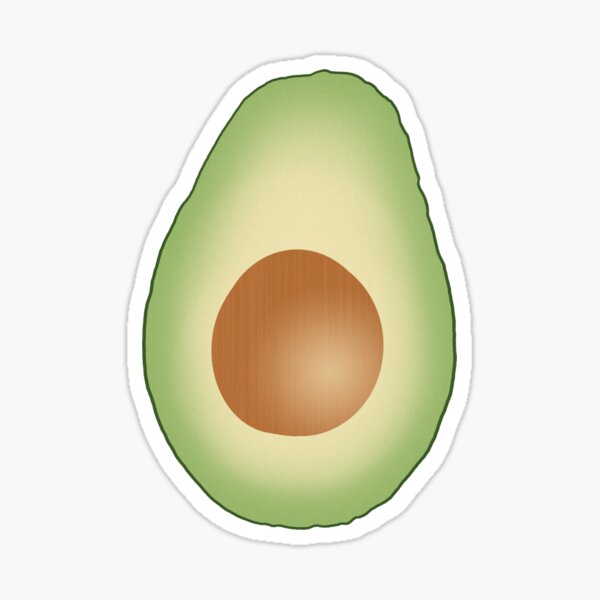 Avocado Sticker