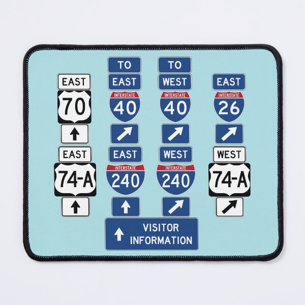 Item preview, Asheville Highways designed and sold by hatsharpener.
