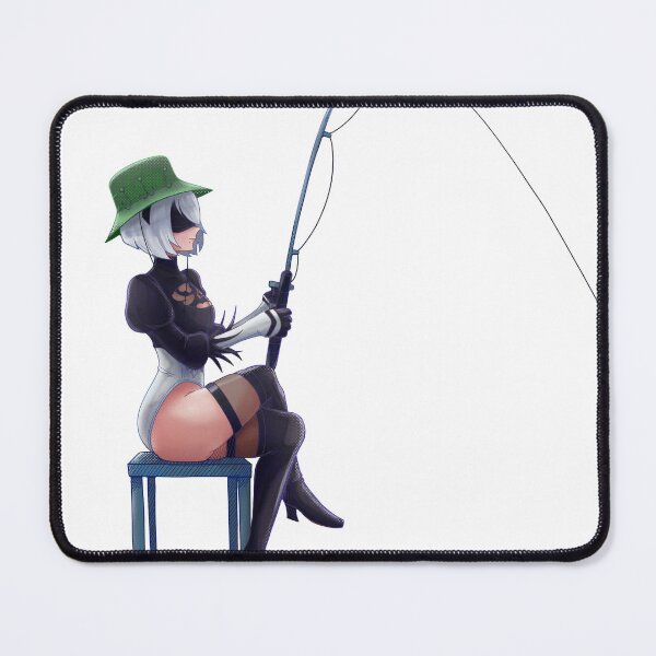 Item preview, 2B Fishing NieR: Automata designed and sold by Kanpai-thighs.