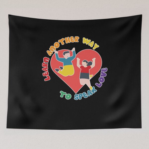 Item preview, Fun Learn Another Way To Speak Love Team ESL Teacher Women designed and sold by MadrigueraSM-.