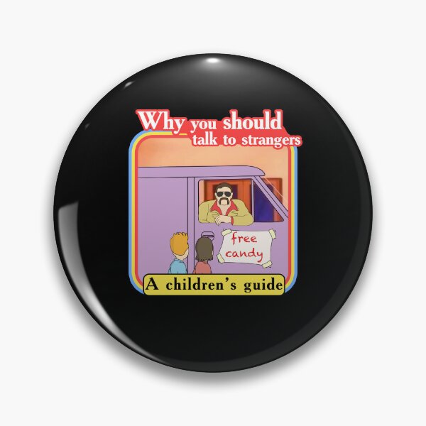 Item preview, Why you should talk to strangers vintage PSA designed and sold by Captain-Jackson.