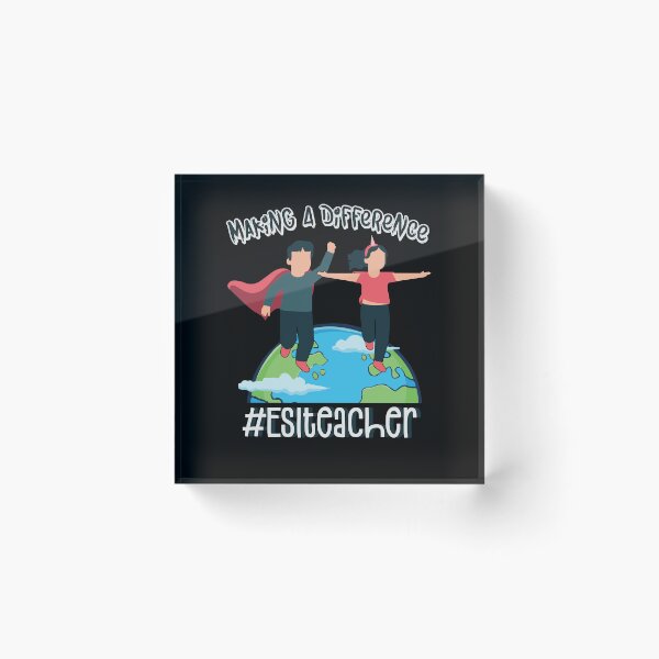 Item preview, Fun Making A Difference Team ESL Teacher Women Appreciation designed and sold by MadrigueraSM-.
