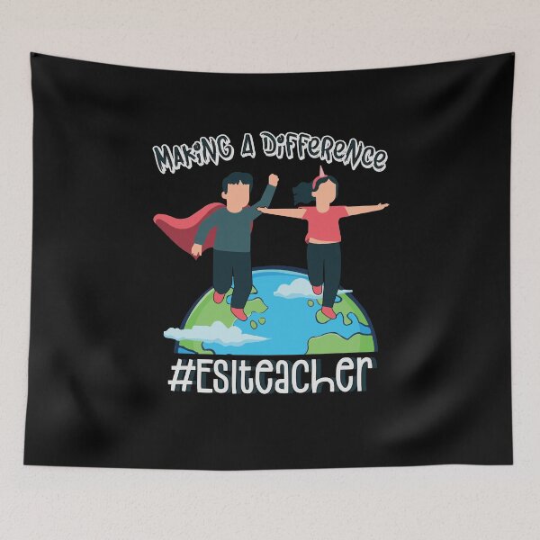 Item preview, Fun Making A Difference Team ESL Teacher Women Appreciation designed and sold by MadrigueraSM-.