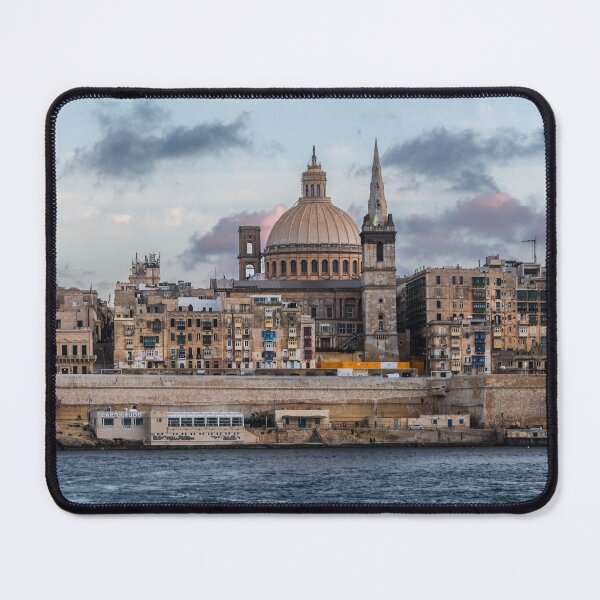 Item preview, The port of Valletta, the small capital of the Mediterranean island of Malta designed and sold by AlbertMi.