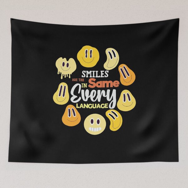 Item preview, Fun Smiles Are The Same In Every Language ESL Teacher Women designed and sold by MadrigueraSM-.