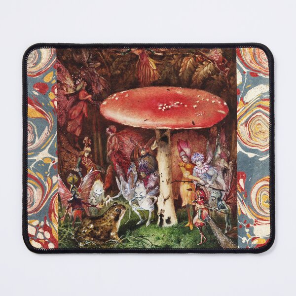 Item preview, INTRUDER Frog and Fairies Under the Mushroom Magic Forest designed and sold by BulganLumini.