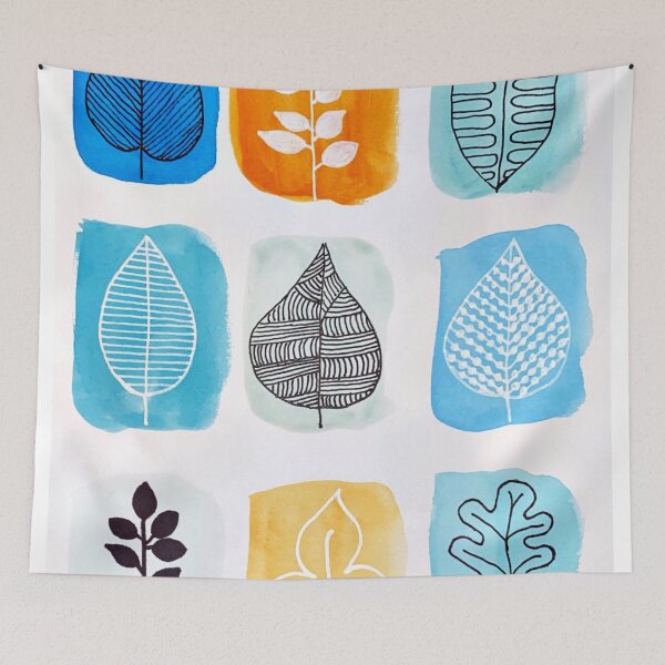 Item preview, abstract with leaves designed and sold by InspirartebyVC.